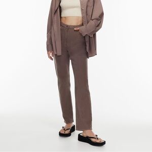 Aritzia Wilfred Free Twill Melina Pant Jeans